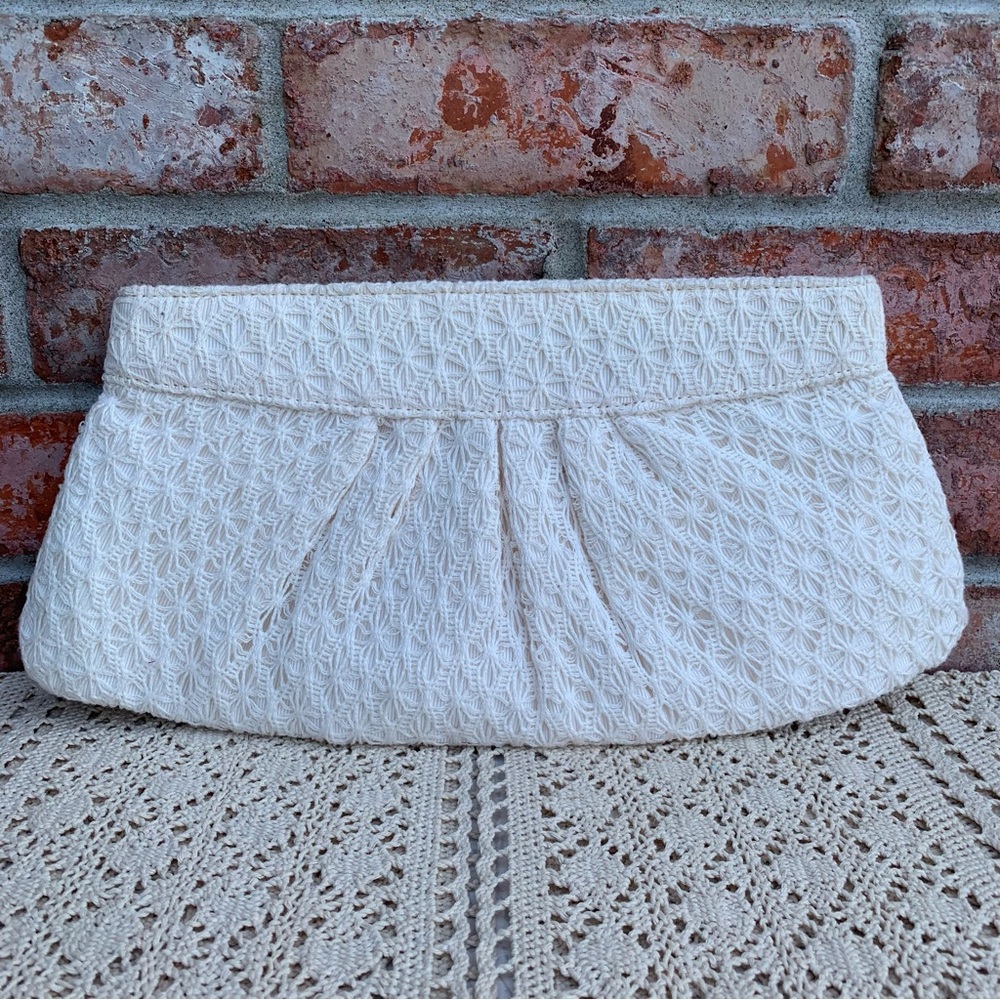 Old Navy Crocheted Clutch Vintage Style